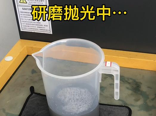 正在华池紫铜高频机配件抛光华池去氧化层